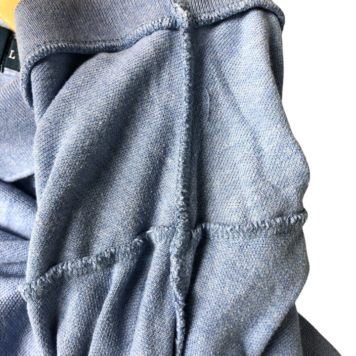 Ralph Lauren POLO by Ralph Lauren short sleeve polo shirt, men's size L cotton Blue type light blue Vintage Second Hand