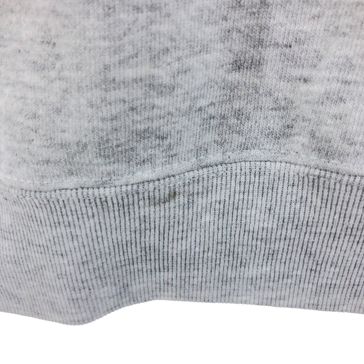 90'S TULTEX Dog Print Animal Sweatshirt, Made in USA, Men's Size L, Vintage cotton gray type Vintage Second Hand
