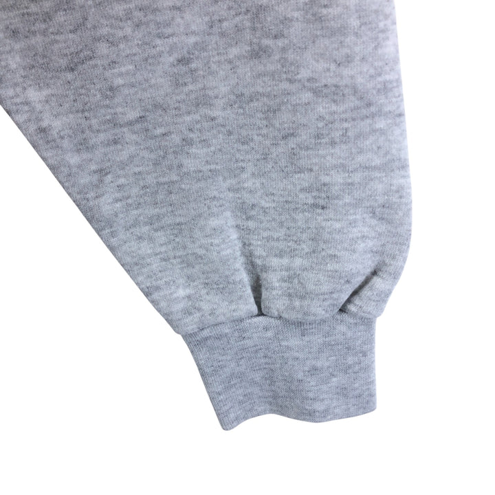 90'S TULTEX Dog Print Animal Sweatshirt, Made in USA, Men's Size L, Vintage cotton gray type Vintage Second Hand