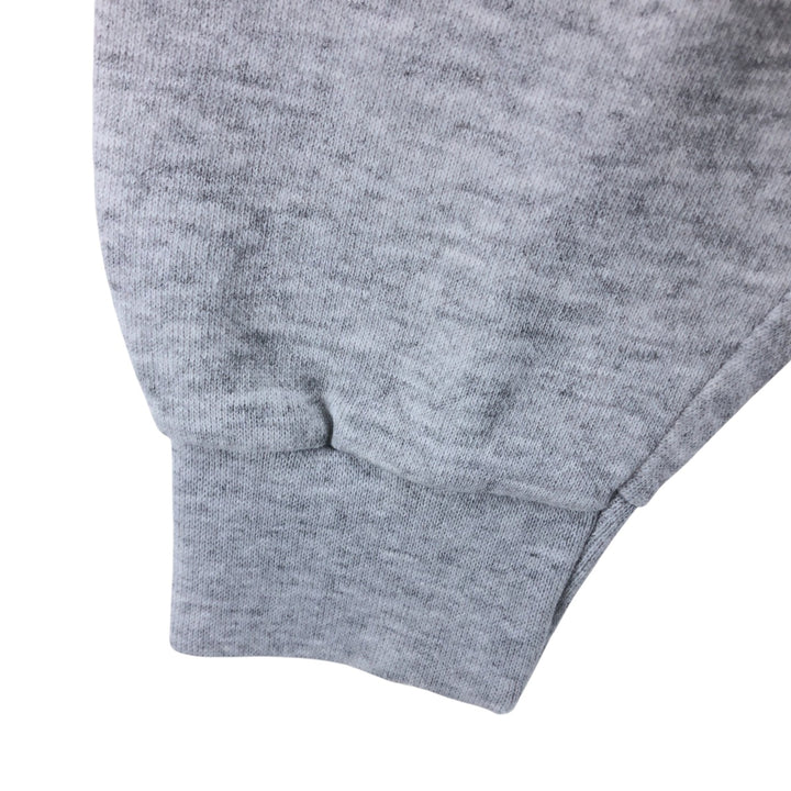 90'S TULTEX Dog Print Animal Sweatshirt, Made in USA, Men's Size L, Vintage cotton gray type Vintage Second Hand