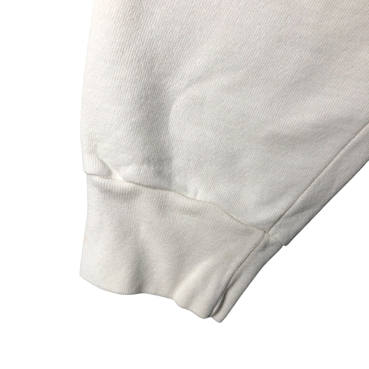 Vintage 90'S Delta sweatshirt, Made in USA, Men's XL cotton white type Vintage Second Hand