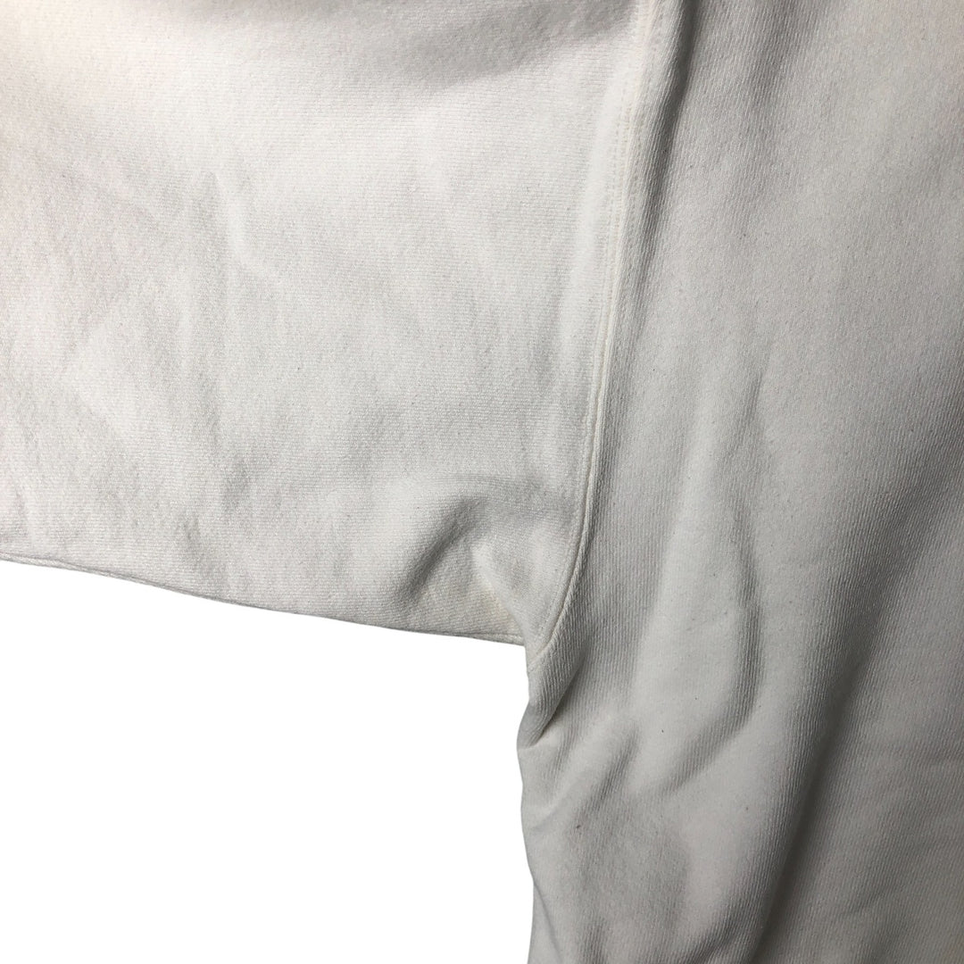 Vintage 90'S Delta sweatshirt, Made in USA, Men's XL cotton white type Vintage Second Hand