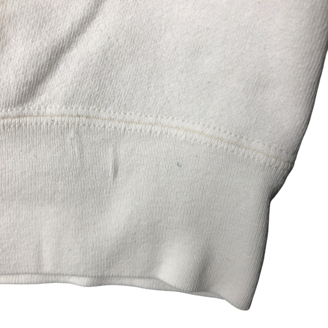 Vintage 90'S Delta sweatshirt, Made in USA, Men's XL cotton white type Vintage Second Hand
