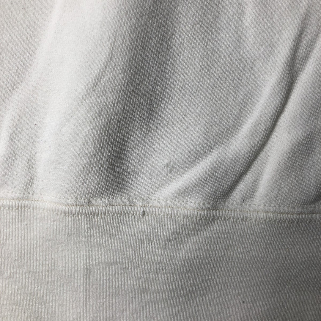 Vintage 90'S Delta sweatshirt, Made in USA, Men's XL cotton white type Vintage Second Hand