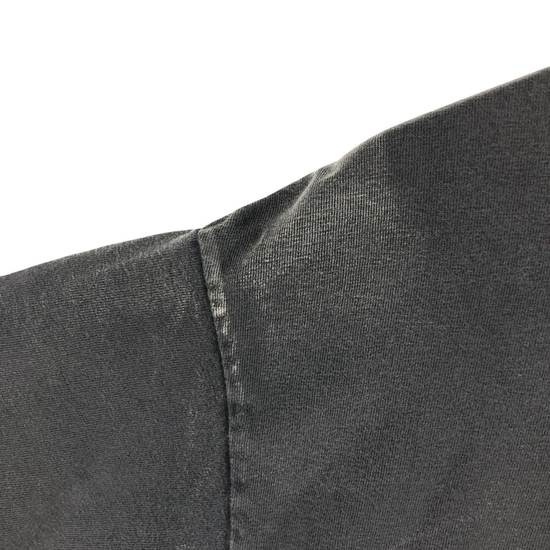 00'S Harley-Davidson Motorcycle Bike T-shirt Made in USA Men's L size cotton Charcoal Vintage Second Hand