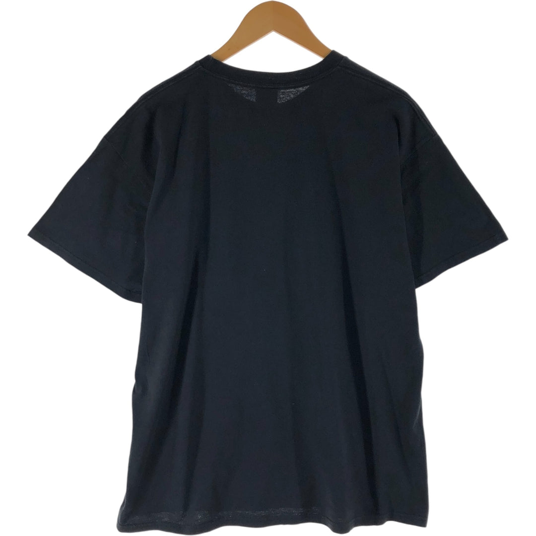 00'S Harley-Davidson Motorcycle Bike T-shirt Made in USA Men's L size cotton black type Vintage Second Hand