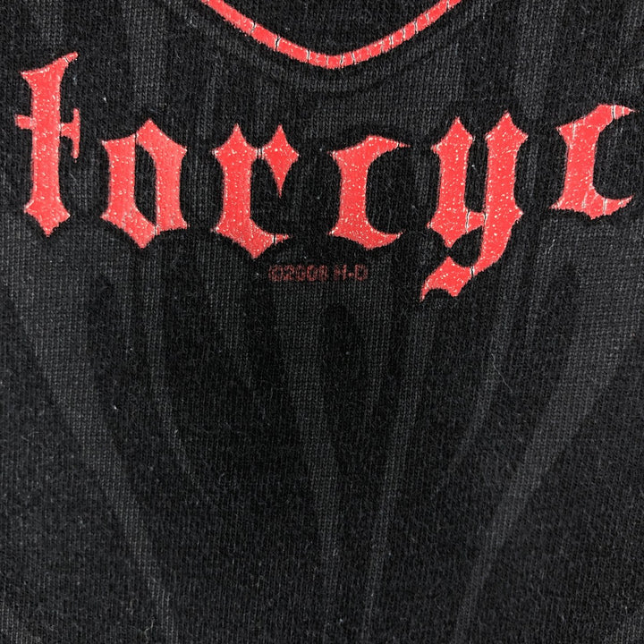 00'S Harley-Davidson Motorcycle Bike T-shirt Made in USA Men's XXL cotton black type Vintage Second Hand