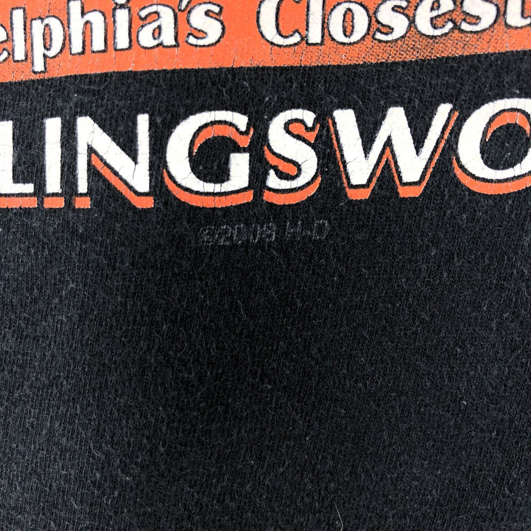 00'S Harley-Davidson Motorcycle Bike T-shirt Made in USA Men's M size cotton black type Vintage Second Hand