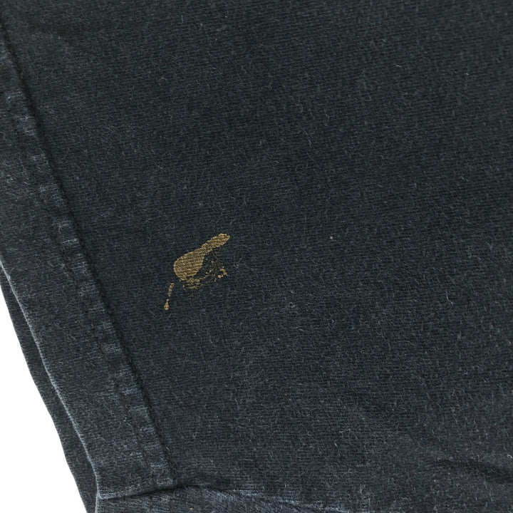 00'S Harley-Davidson Motorcycle Bike T-shirt Made in USA Men's M size cotton black type Vintage Second Hand