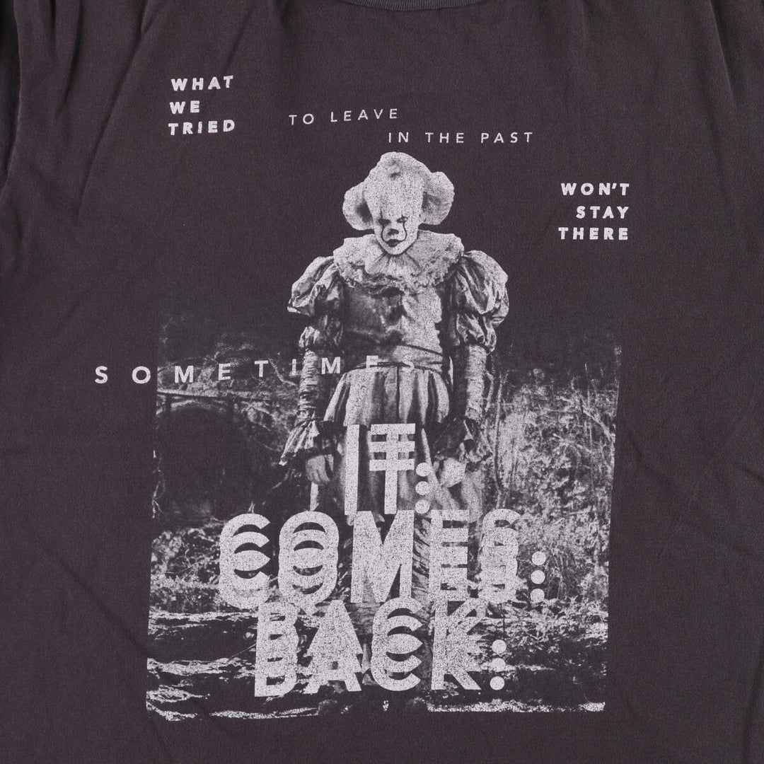 IT Movie T-shirt Men's XL size cotton Charcoal Vintage Second Hand
