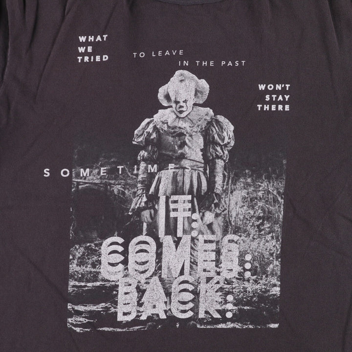 IT Movie T-shirt Men's XL size cotton Charcoal Vintage Second Hand