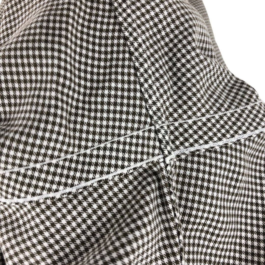 Ralph Lauren POLO by Ralph Lauren ANDREW long sleeve cotton check shirt, men's size L cotton brown type Vintage Second Hand
