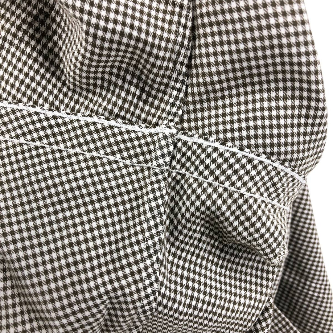 Ralph Lauren POLO by Ralph Lauren ANDREW long sleeve cotton check shirt, men's size L cotton brown type Vintage Second Hand