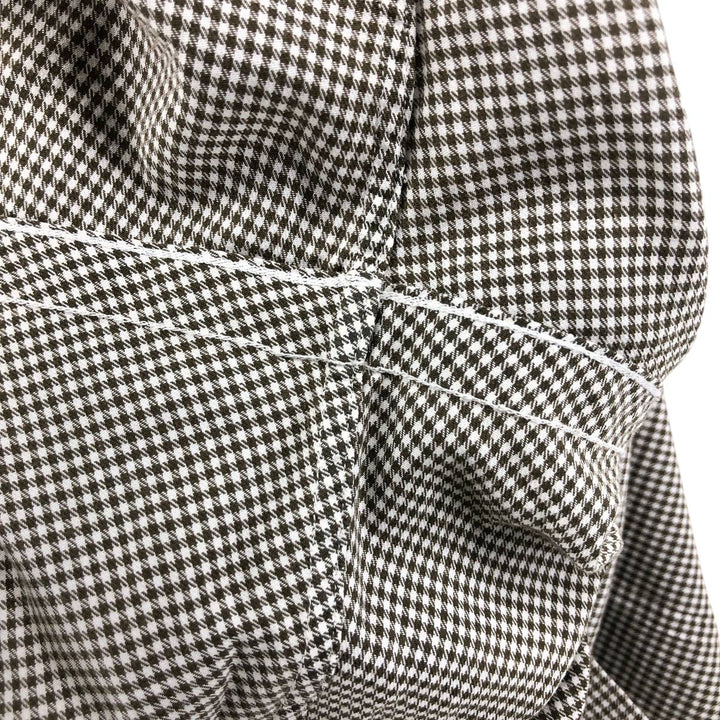 Ralph Lauren POLO by Ralph Lauren ANDREW long sleeve cotton check shirt, men's size L cotton brown type Vintage Second Hand