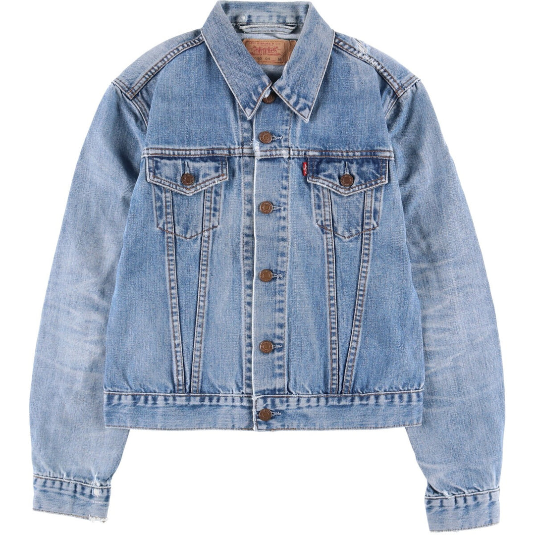 Levi's 70590 Euro Model Denim Jacket, Women's Size Medium cotton blue type Vintage Second Hand