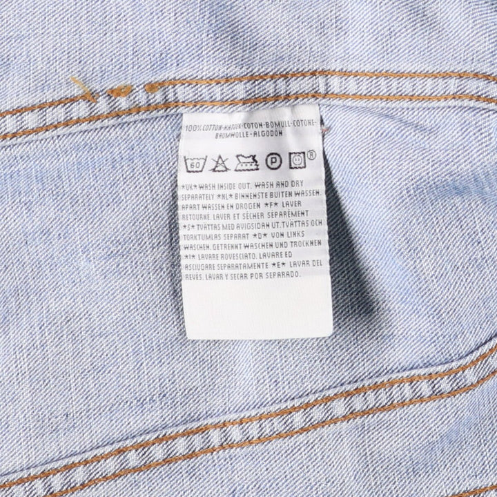Levi's 70590 Euro Model Denim Jacket, Women's Size Medium cotton blue type Vintage Second Hand