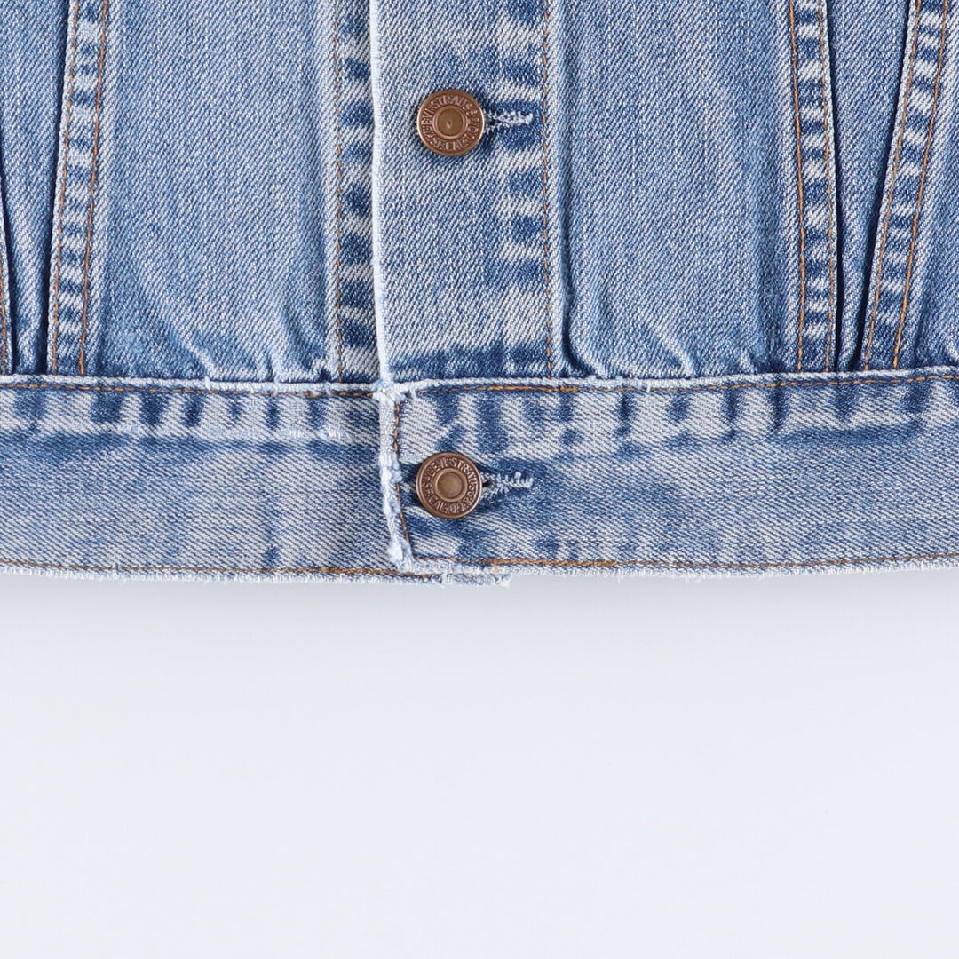 Levi's 70590 Euro Model Denim Jacket, Women's Size Medium cotton blue type Vintage Second Hand