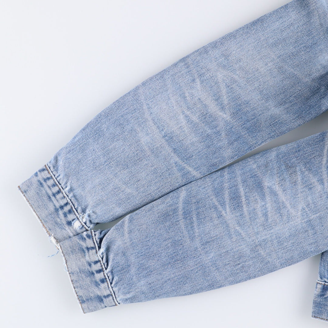 Levi's 70590 Euro Model Denim Jacket, Women's Size Medium cotton blue type Vintage Second Hand