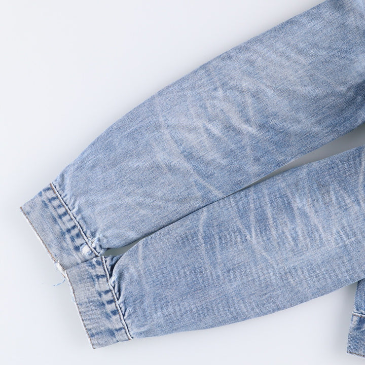Levi's 70590 Euro Model Denim Jacket, Women's Size Medium cotton blue type Vintage Second Hand