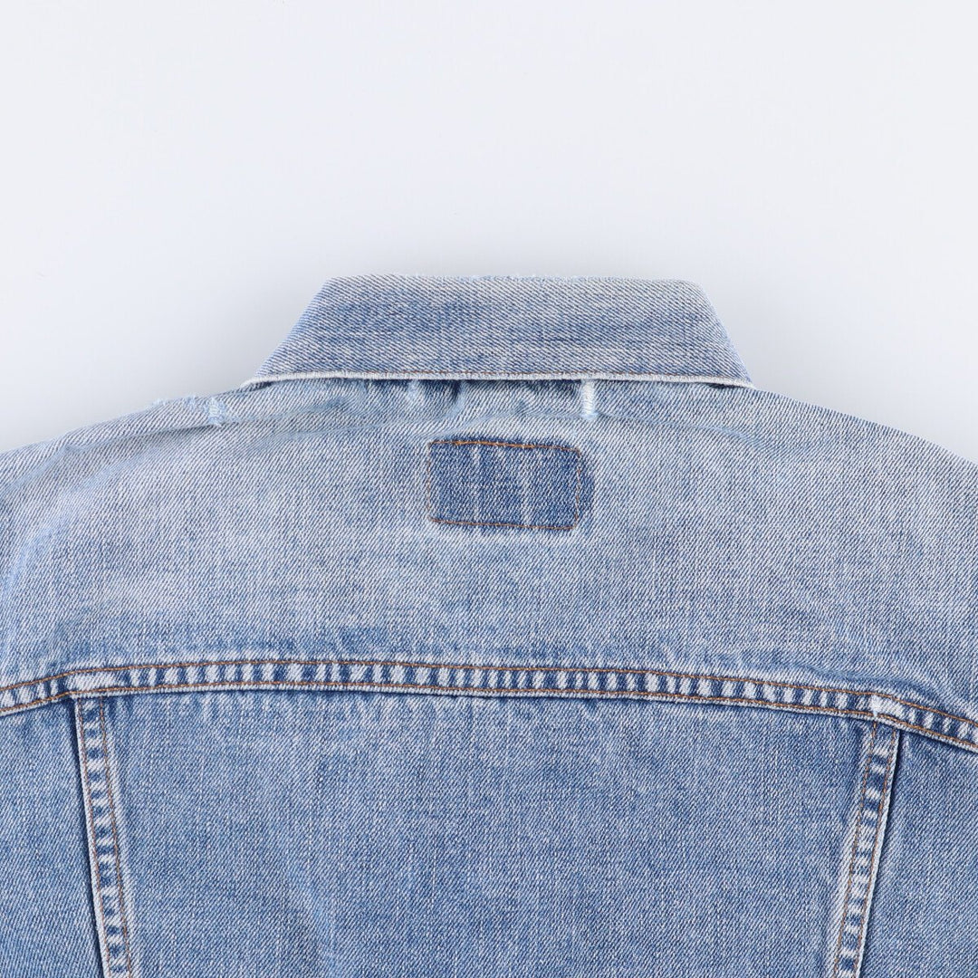 Levi's 70590 Euro Model Denim Jacket, Women's Size Medium cotton blue type Vintage Second Hand