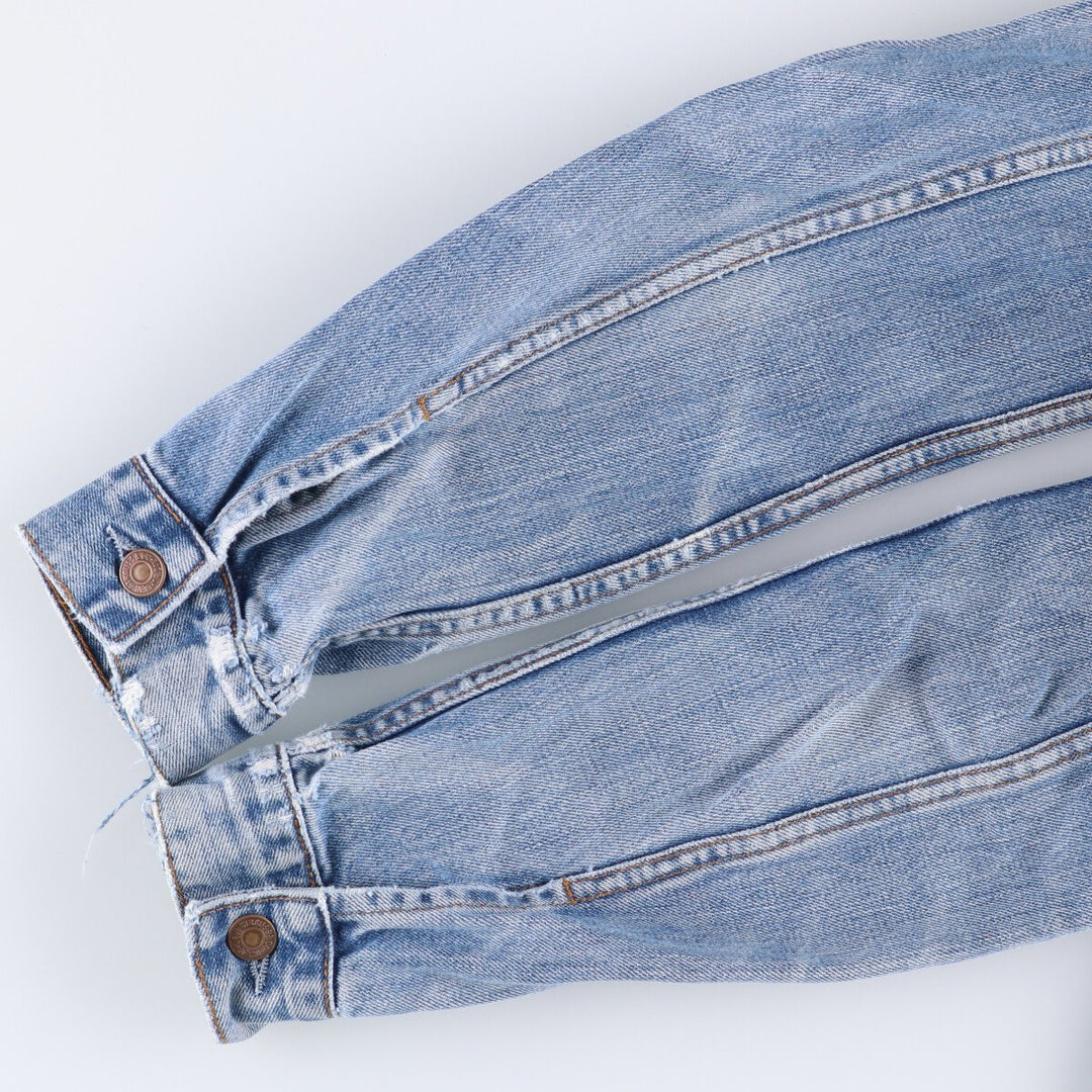 Levi's 70590 Euro Model Denim Jacket, Women's Size Medium cotton blue type Vintage Second Hand