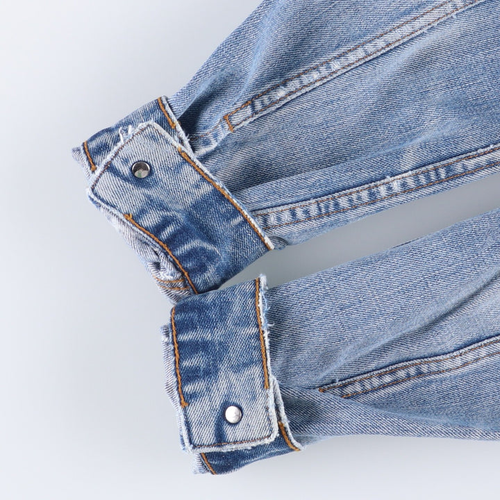 Levi's 70590 Euro Model Denim Jacket, Women's Size Medium cotton blue type Vintage Second Hand