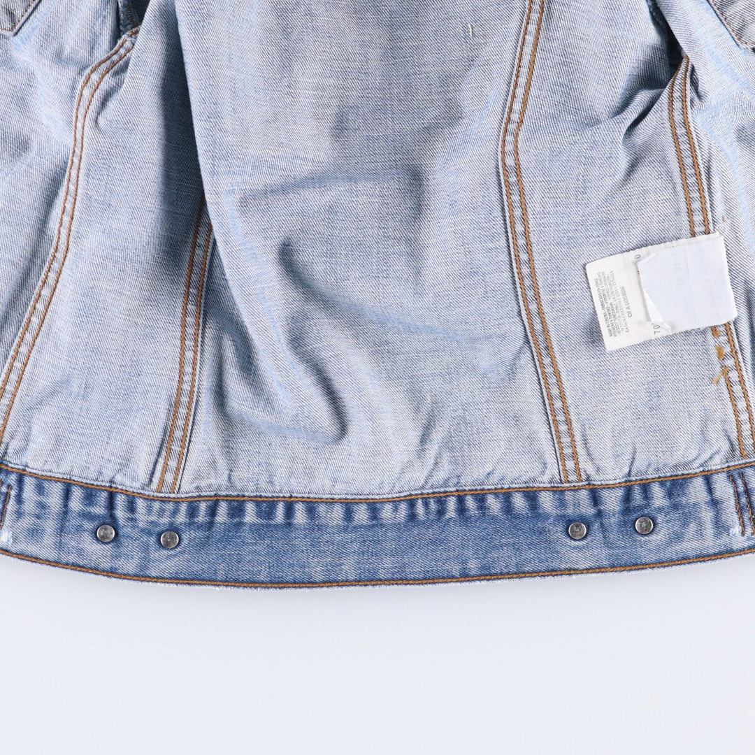 Levi's 70590 Euro Model Denim Jacket, Women's Size Medium cotton blue type Vintage Second Hand