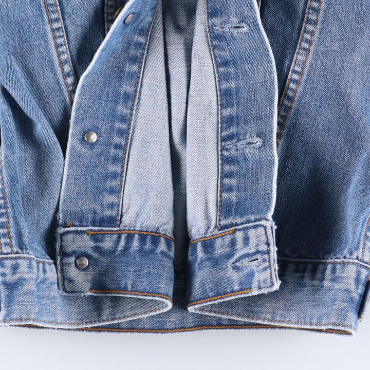 Levi's 70590 Euro Model Denim Jacket, Women's Size Medium cotton blue type Vintage Second Hand