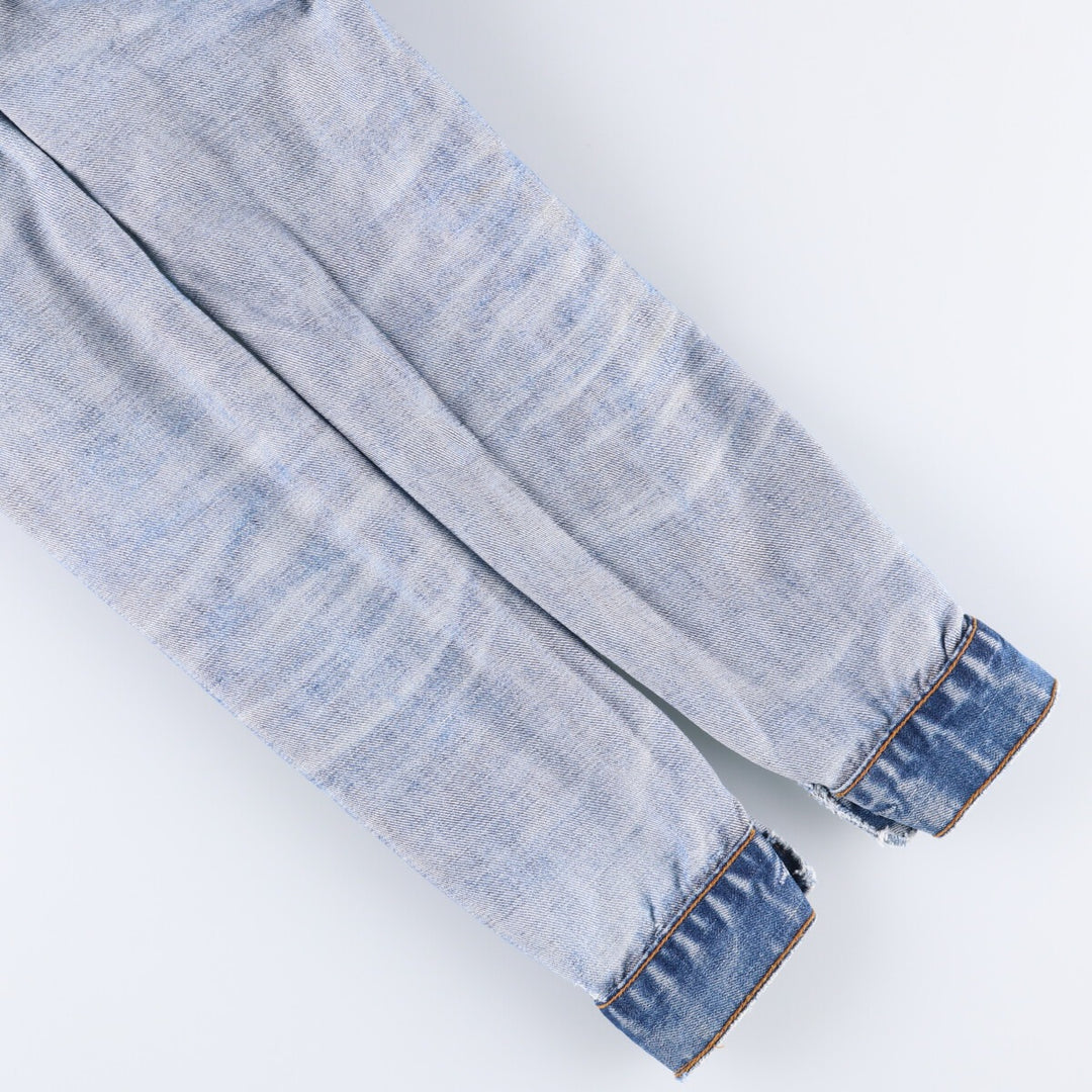 Levi's 70590 Euro Model Denim Jacket, Women's Size Medium cotton blue type Vintage Second Hand