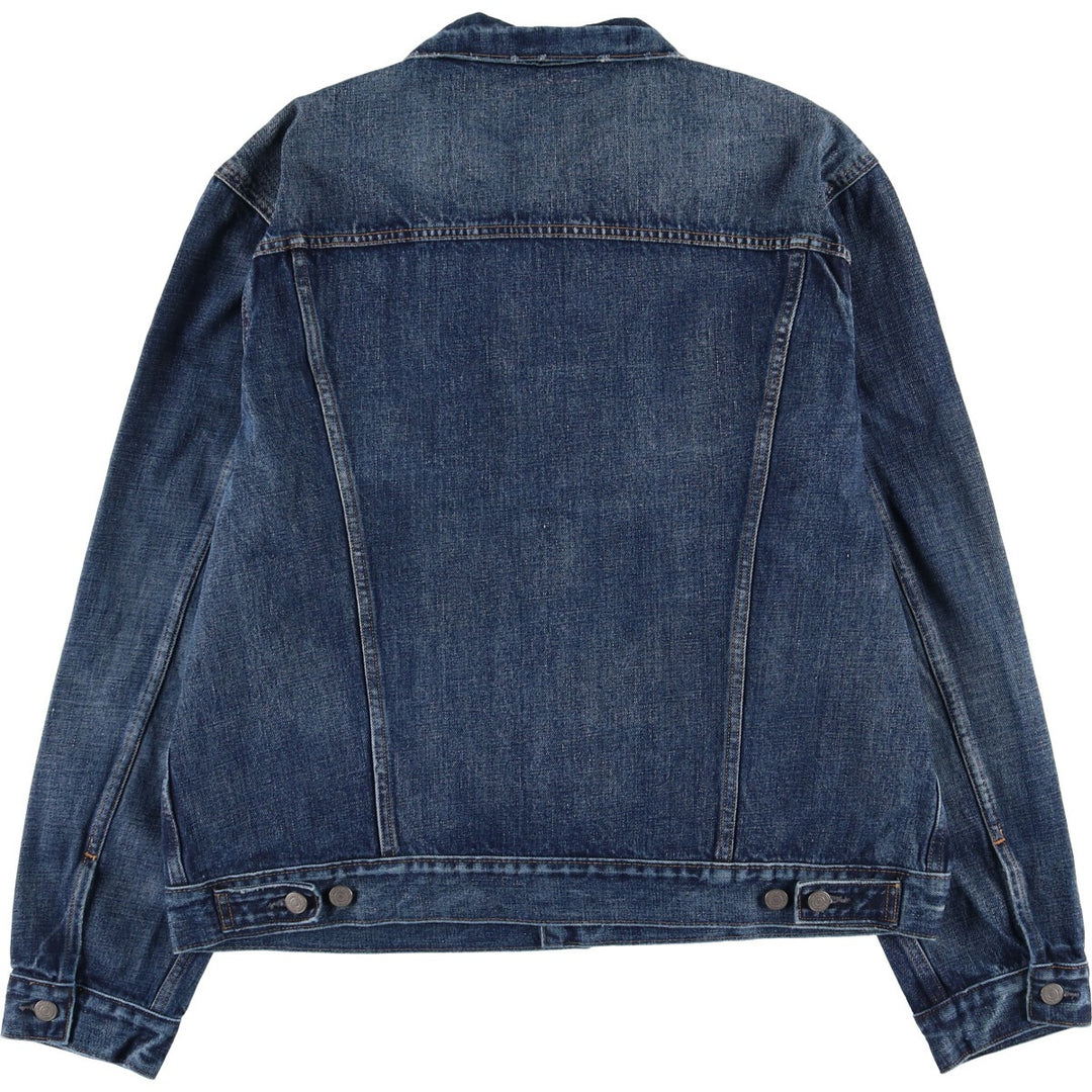 Ralph Lauren POLO RALPH LAUREN denim jacket G-jacket Men's XL equivalent cotton blue type Vintage Second Hand