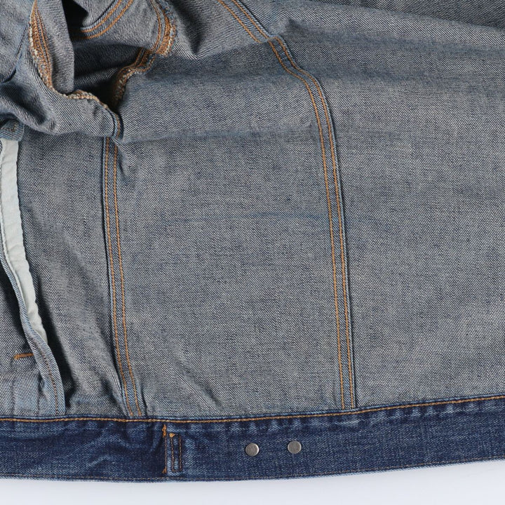 Ralph Lauren POLO RALPH LAUREN denim jacket G-jacket Men's XL equivalent cotton blue type Vintage Second Hand