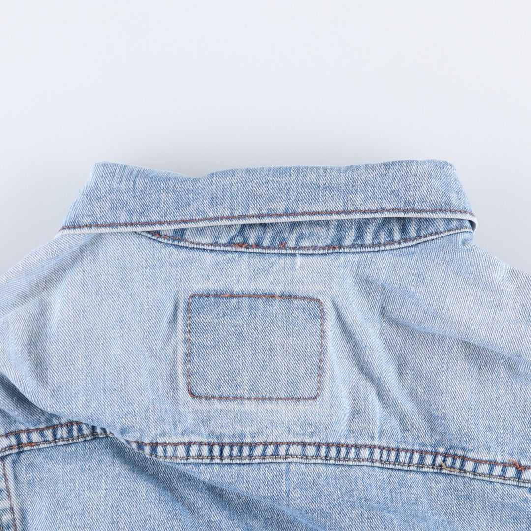 00'S Levi's denim jacket, denim jacket, men's size L cotton Blue type light blue Vintage Second Hand