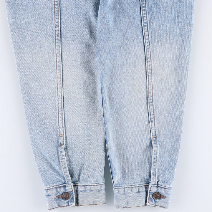 00'S Levi's denim jacket, denim jacket, men's size L cotton Blue type light blue Vintage Second Hand