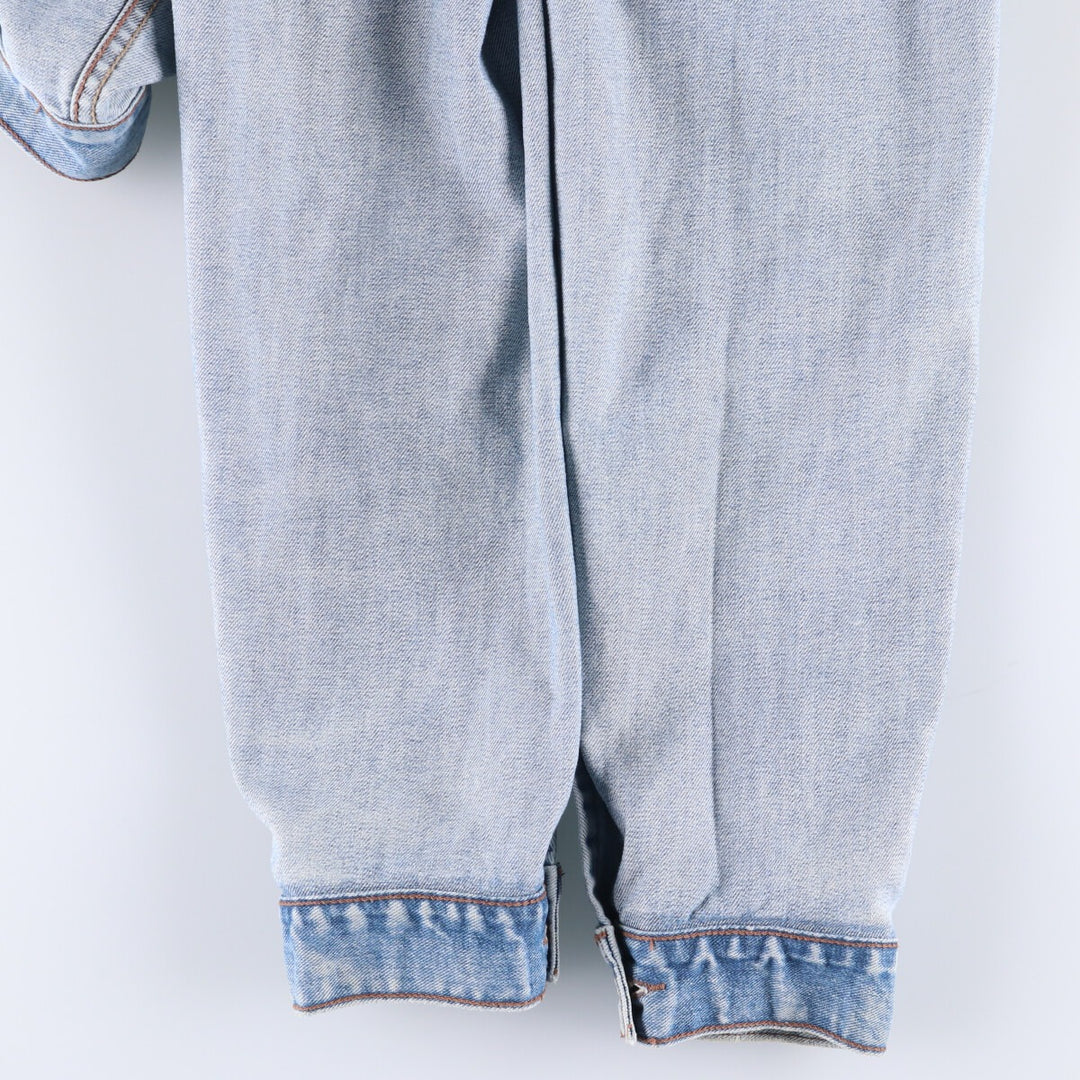 00'S Levi's denim jacket, denim jacket, men's size L cotton Blue type light blue Vintage Second Hand