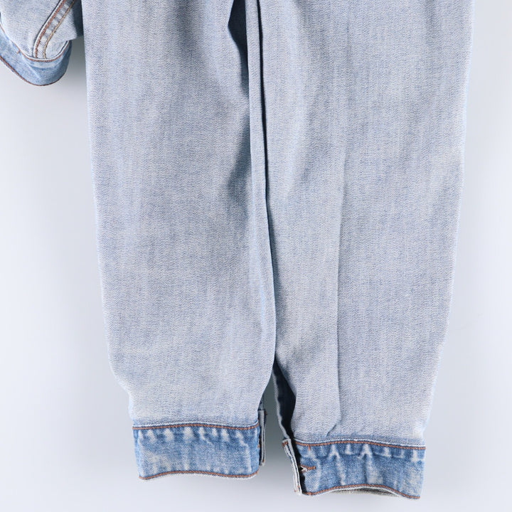 00'S Levi's denim jacket, denim jacket, men's size L cotton Blue type light blue Vintage Second Hand