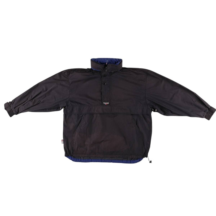 90'S Ralph Lauren CHAPS Anorak Jacket Men's L size Vintage cotton black type Vintage Second Hand
