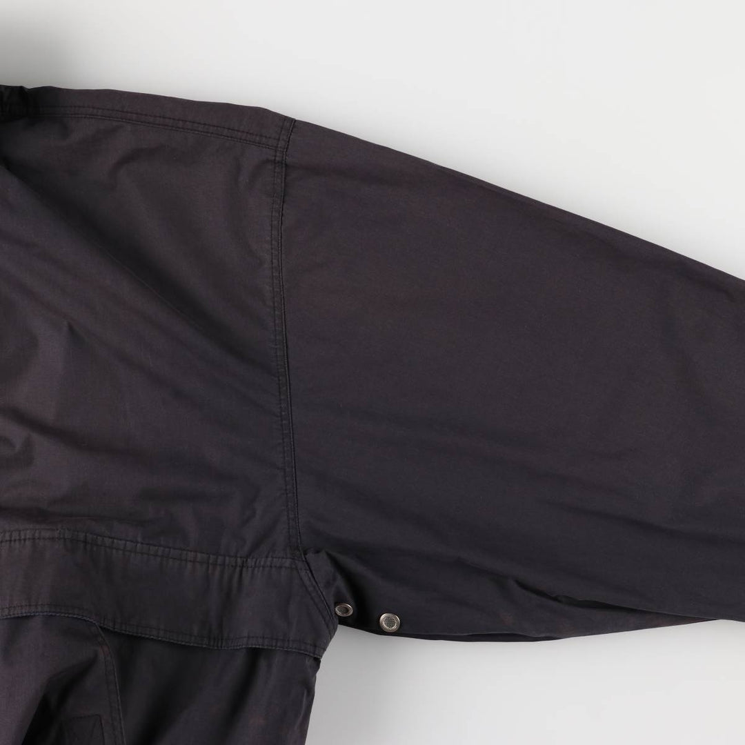 90'S Ralph Lauren CHAPS Anorak Jacket Men's L size Vintage cotton black type Vintage Second Hand