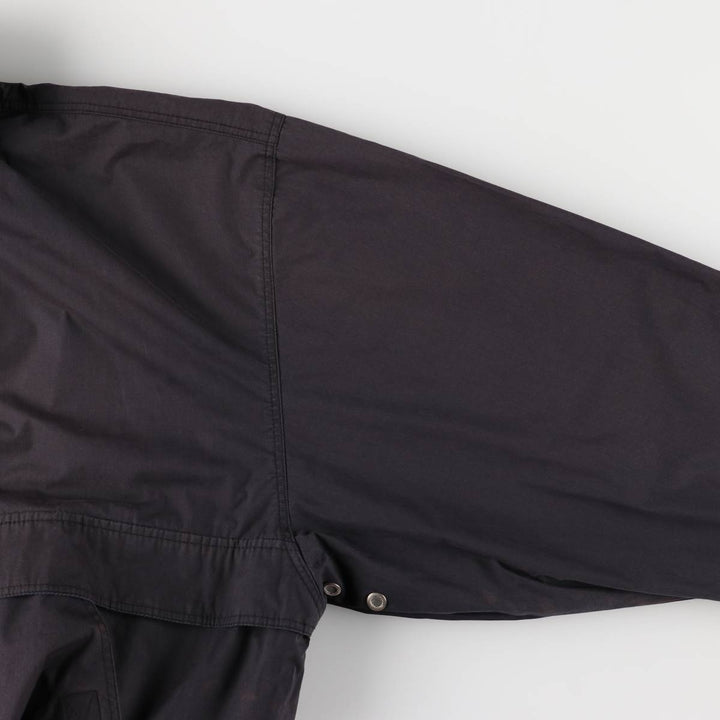 90'S Ralph Lauren CHAPS Anorak Jacket Men's L size Vintage cotton black type Vintage Second Hand