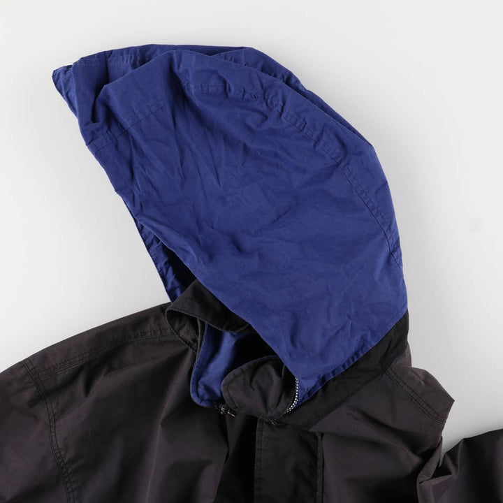 90'S Ralph Lauren CHAPS Anorak Jacket Men's L size Vintage cotton black type Vintage Second Hand