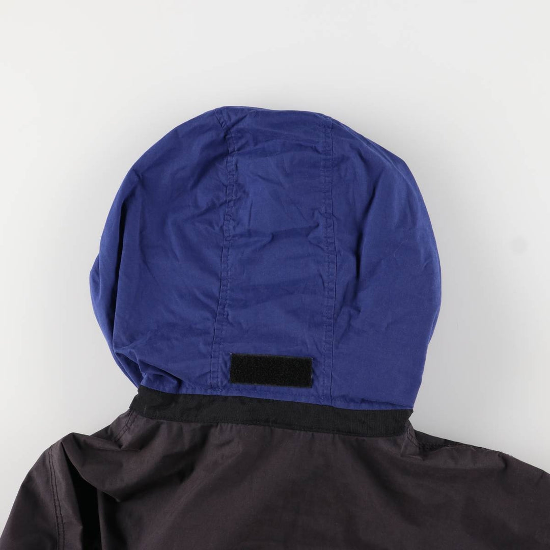 90'S Ralph Lauren CHAPS Anorak Jacket Men's L size Vintage cotton black type Vintage Second Hand