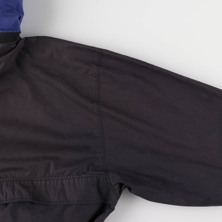 90'S Ralph Lauren CHAPS Anorak Jacket Men's L size Vintage cotton black type Vintage Second Hand