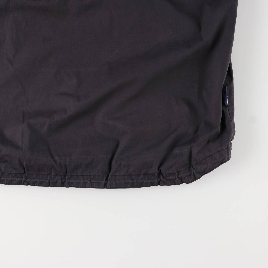 90'S Ralph Lauren CHAPS Anorak Jacket Men's L size Vintage cotton black type Vintage Second Hand