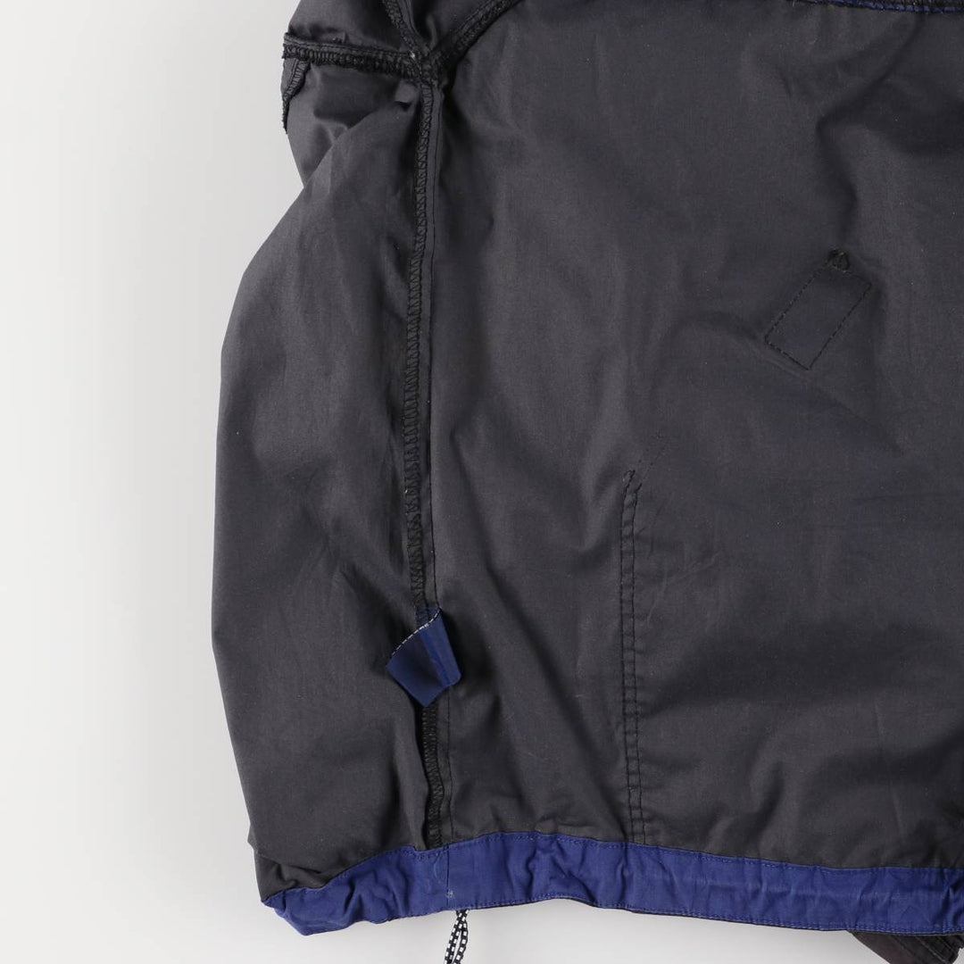 90'S Ralph Lauren CHAPS Anorak Jacket Men's L size Vintage cotton black type Vintage Second Hand
