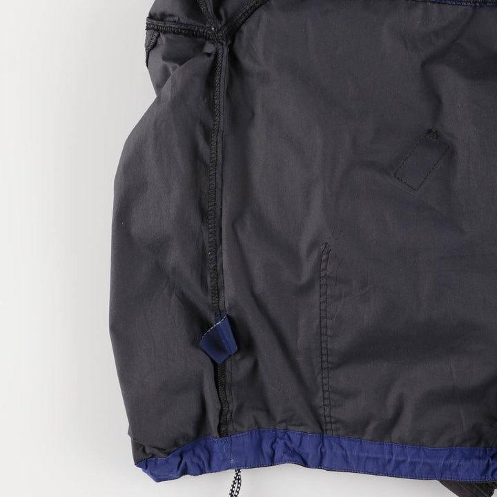 90'S Ralph Lauren CHAPS Anorak Jacket Men's L size Vintage cotton black type Vintage Second Hand