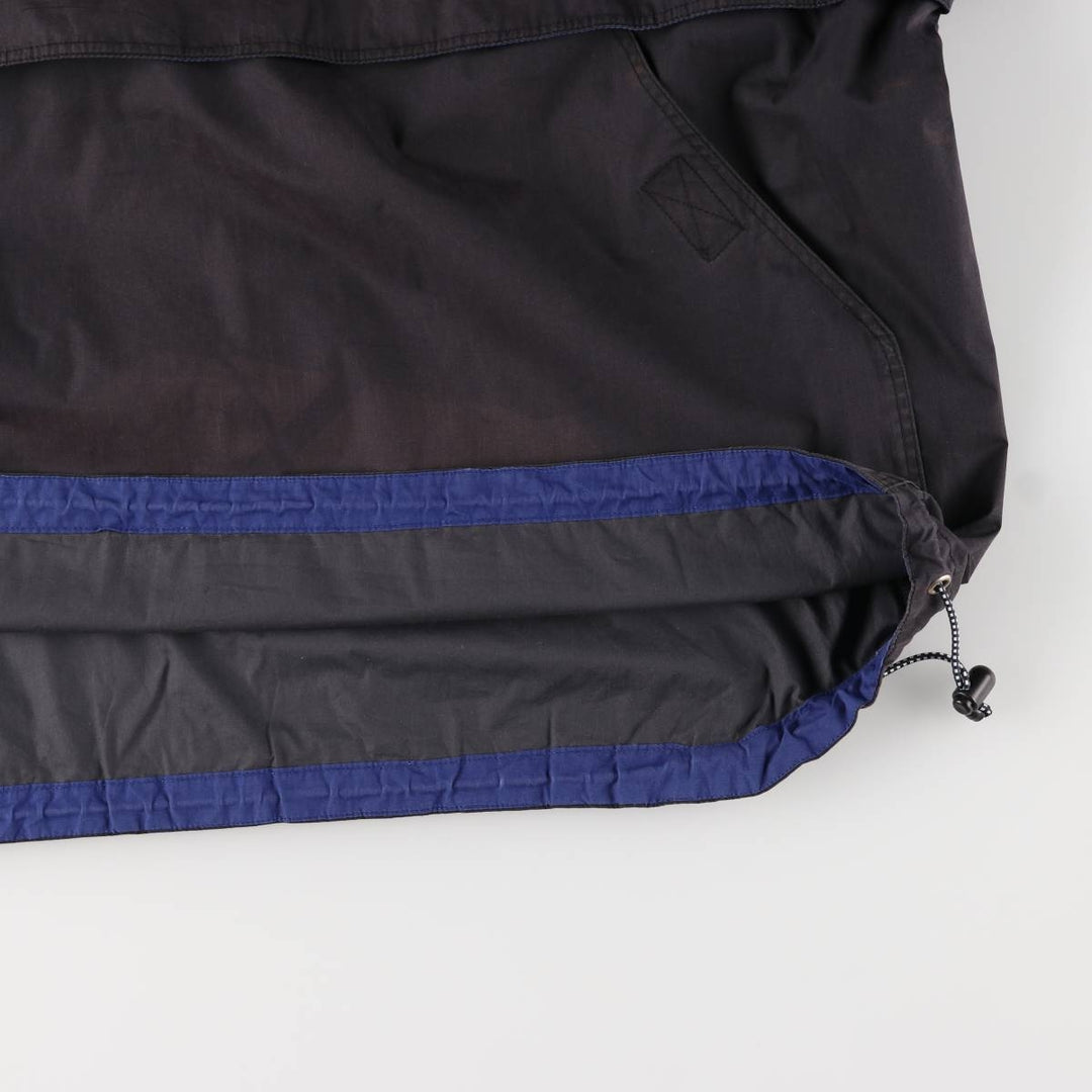 90'S Ralph Lauren CHAPS Anorak Jacket Men's L size Vintage cotton black type Vintage Second Hand