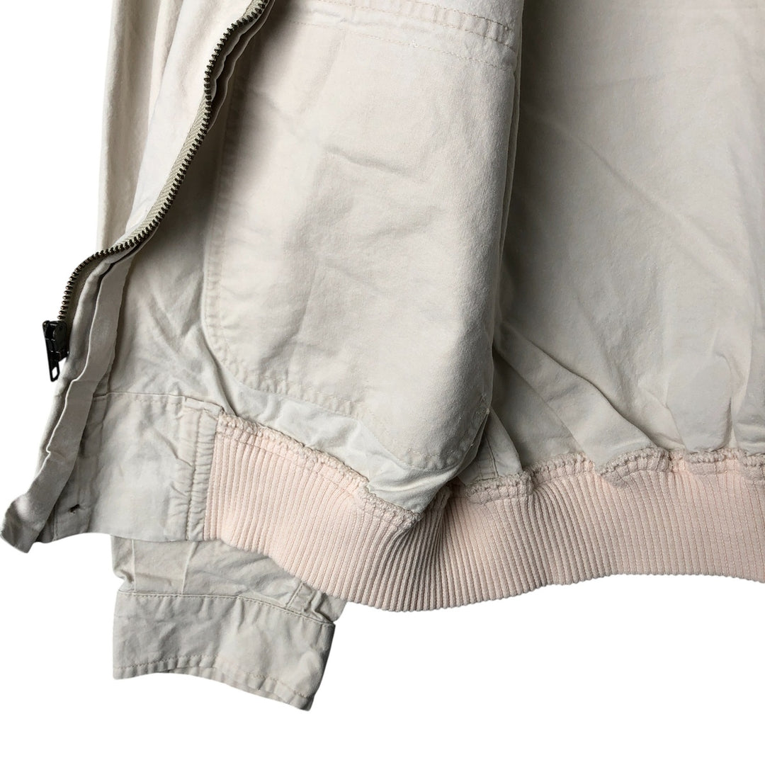 80'S Banana Republic Cotton Blouson Men's Size L Vintage cotton Beige type Vintage Second Hand