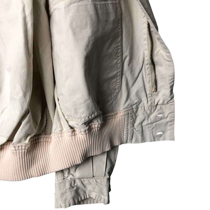 80'S Banana Republic Cotton Blouson Men's Size L Vintage cotton Beige type Vintage Second Hand