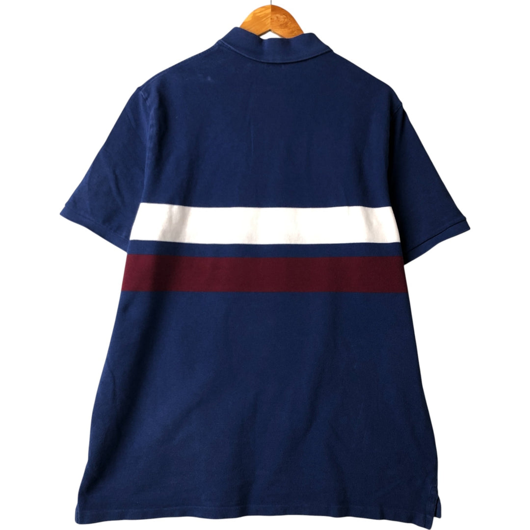 Ralph Lauren POLO RALPH LAUREN CLASSIC FIT short sleeve polo shirt men's XL equivalent cotton blue type Vintage Second Hand