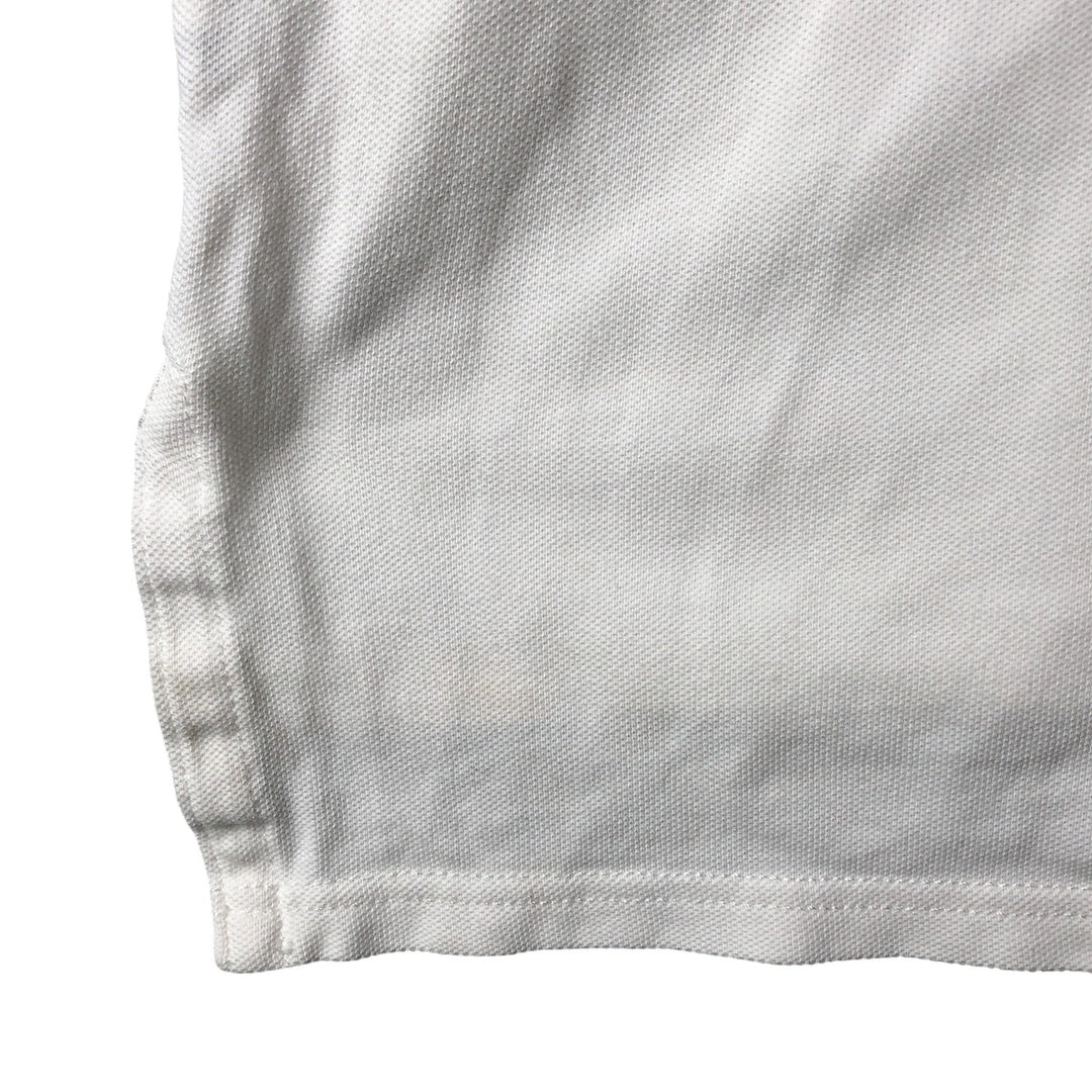 Ralph Lauren POLO RALPH LAUREN CUSTOM FIT short sleeve polo shirt men's XL equivalent cotton white type Vintage Second Hand