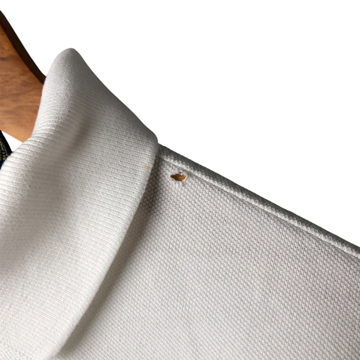 Ralph Lauren POLO RALPH LAUREN CUSTOM FIT short sleeve polo shirt men's M equivalent cotton white type Vintage Second Hand